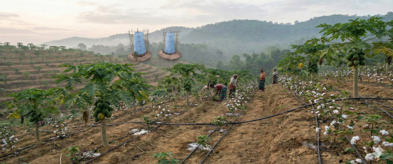 Water enables farming